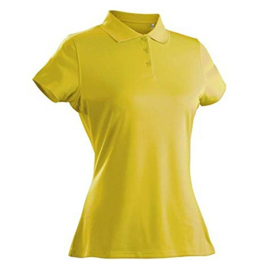 Apparel * | Nancy Lopez Luster Short Sleeve Polo Plus Size Amber