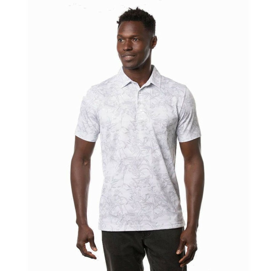 Apparel * | Travis Mathew Stay On Target Polo White