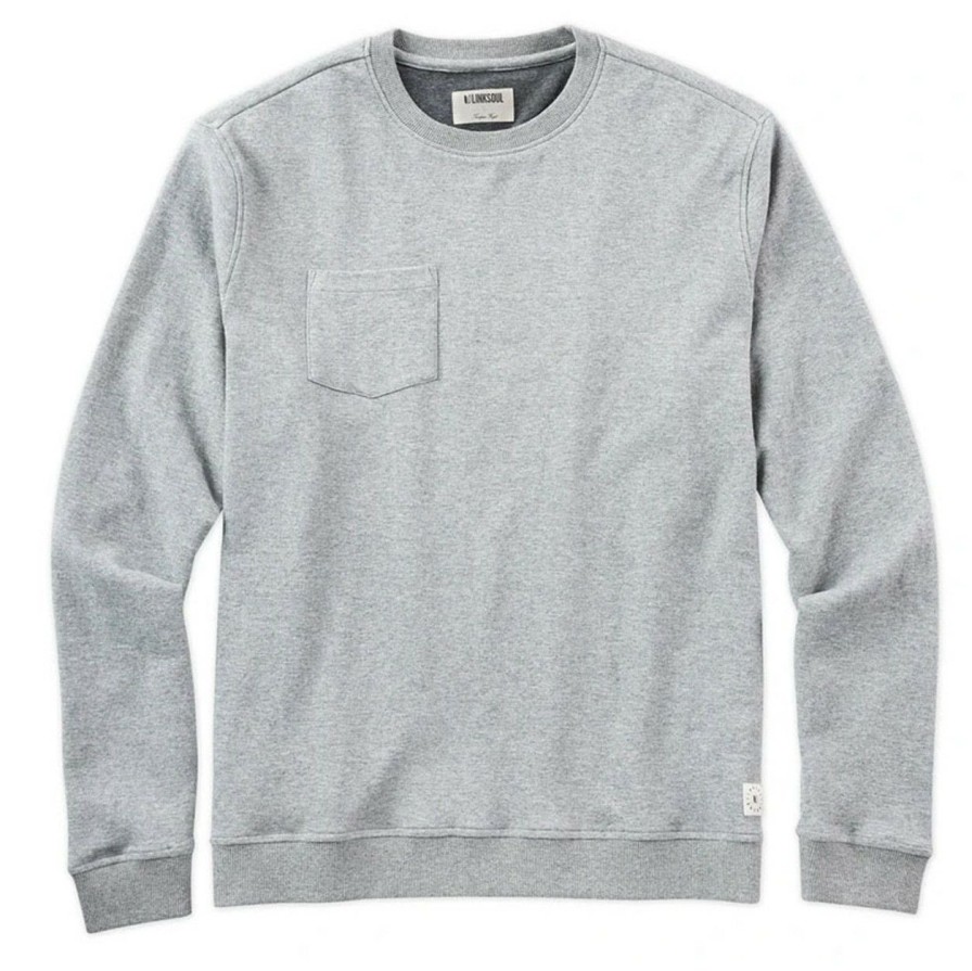 Apparel * | Linksoul Pocket Crewneck Sweatshirt