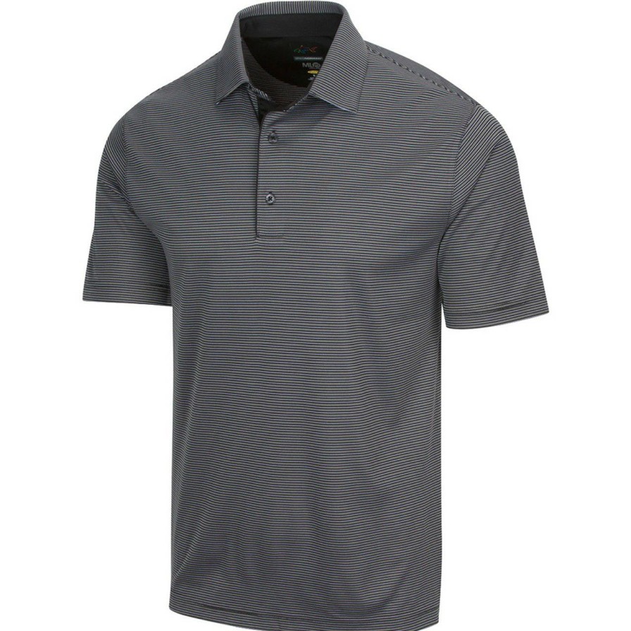 Apparel * | Greg Norman Protek Ml75 Microlux 2Below Stripe Polo