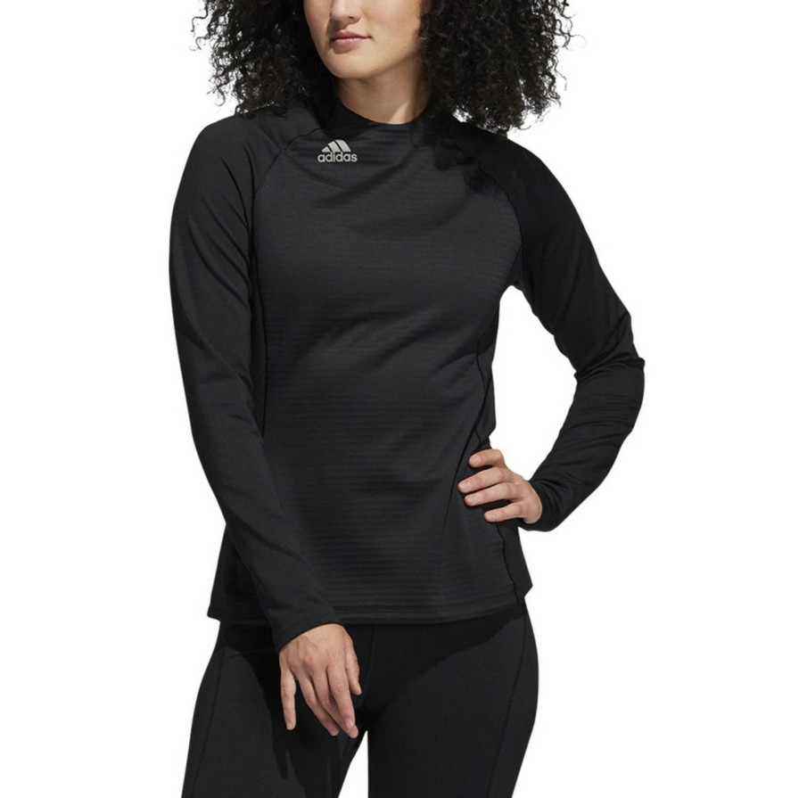 Apparel * | Adidas Women'S Cold.Rdy Long Sleeve Crew Neck