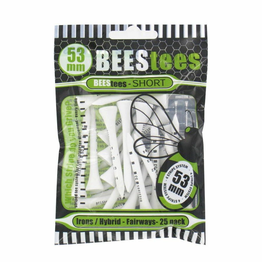 Golf Accessories * | Beestees 53Mm Golf Tees 25 Pack