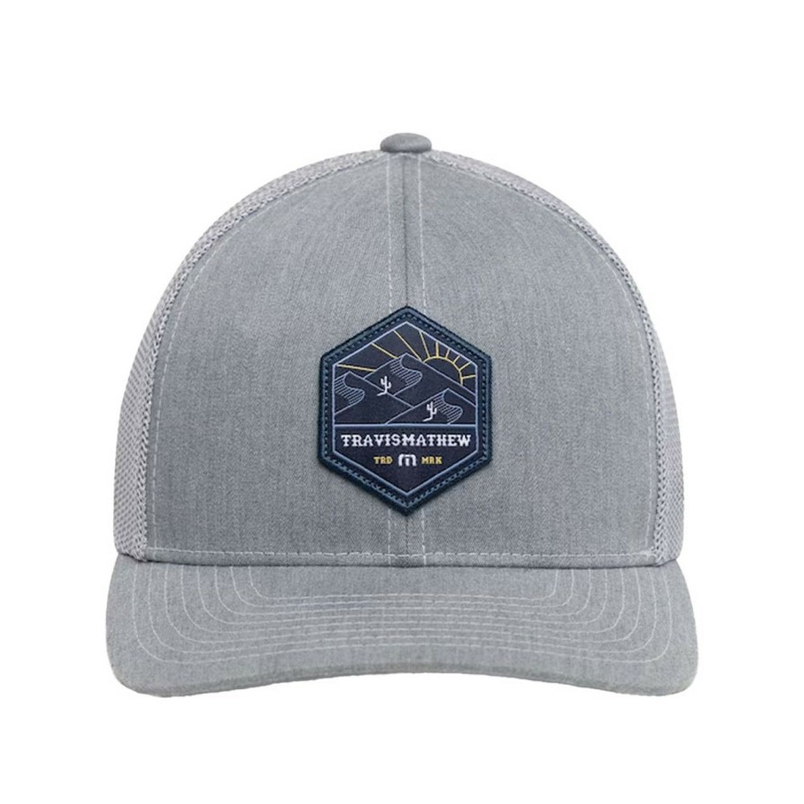 Apparel * | Travis Mathew Desert Willow Hat Heather Grey