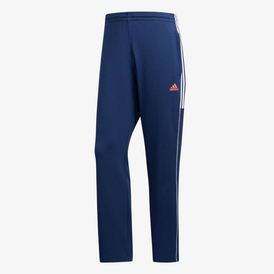 Apparel * | Adidas 3-Stripes Dobby Jogger Pants Tech Indigo