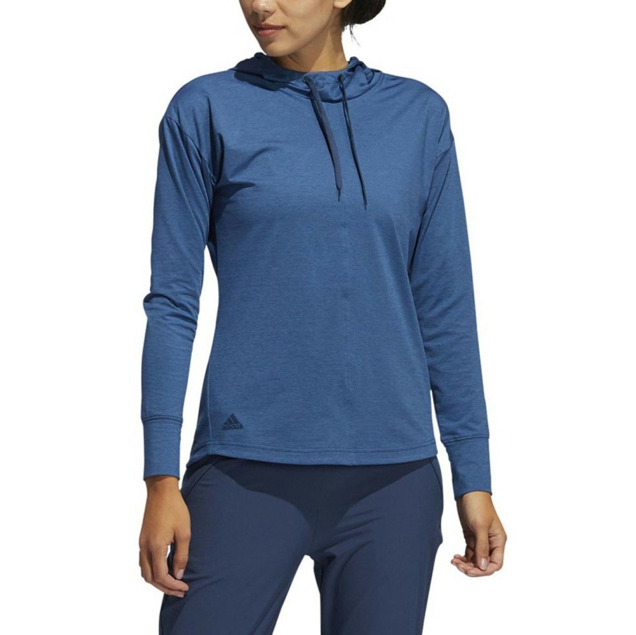 Apparel * | Adidas Women'S Essentials Heathered Hoodie