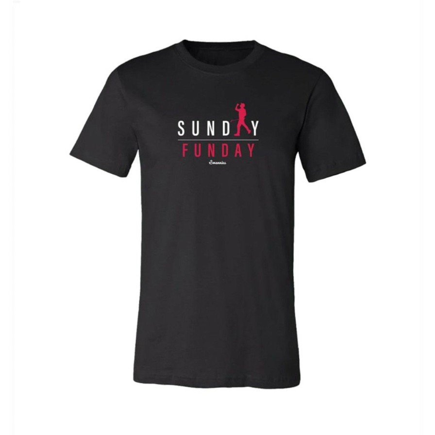 Apparel * | Swannies Sunday Funday Tee Black