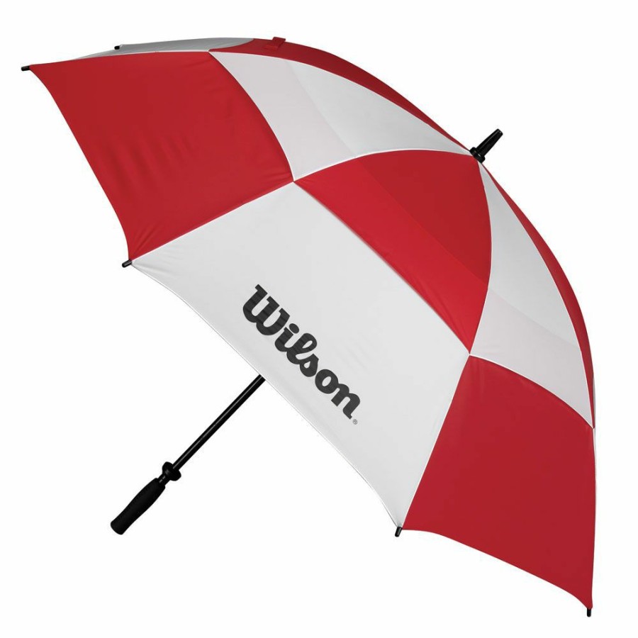 Golf Accessories * | Wilson 62 Double Canopy Golf Umbrella