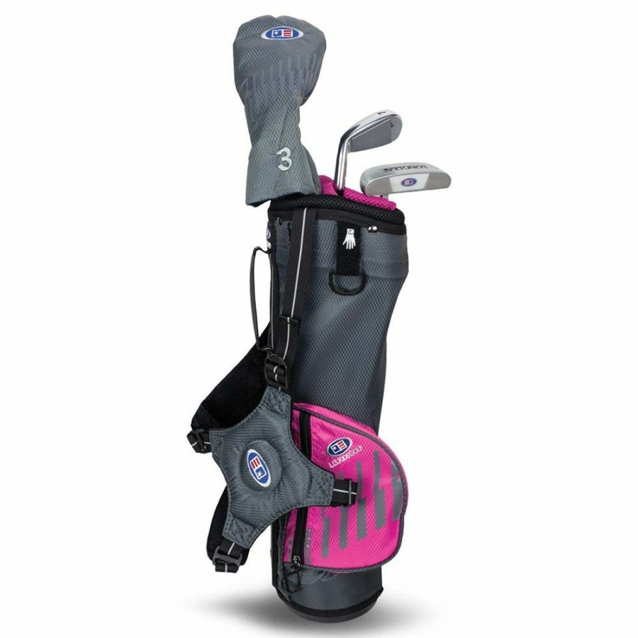 Golf Clubs * | Us Kids Ul39-S 3 Club Girls Golf Package Set