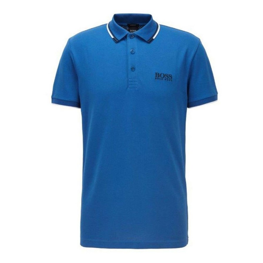 Apparel * | Hugo Boss Paddy Pro Polo Open Blue