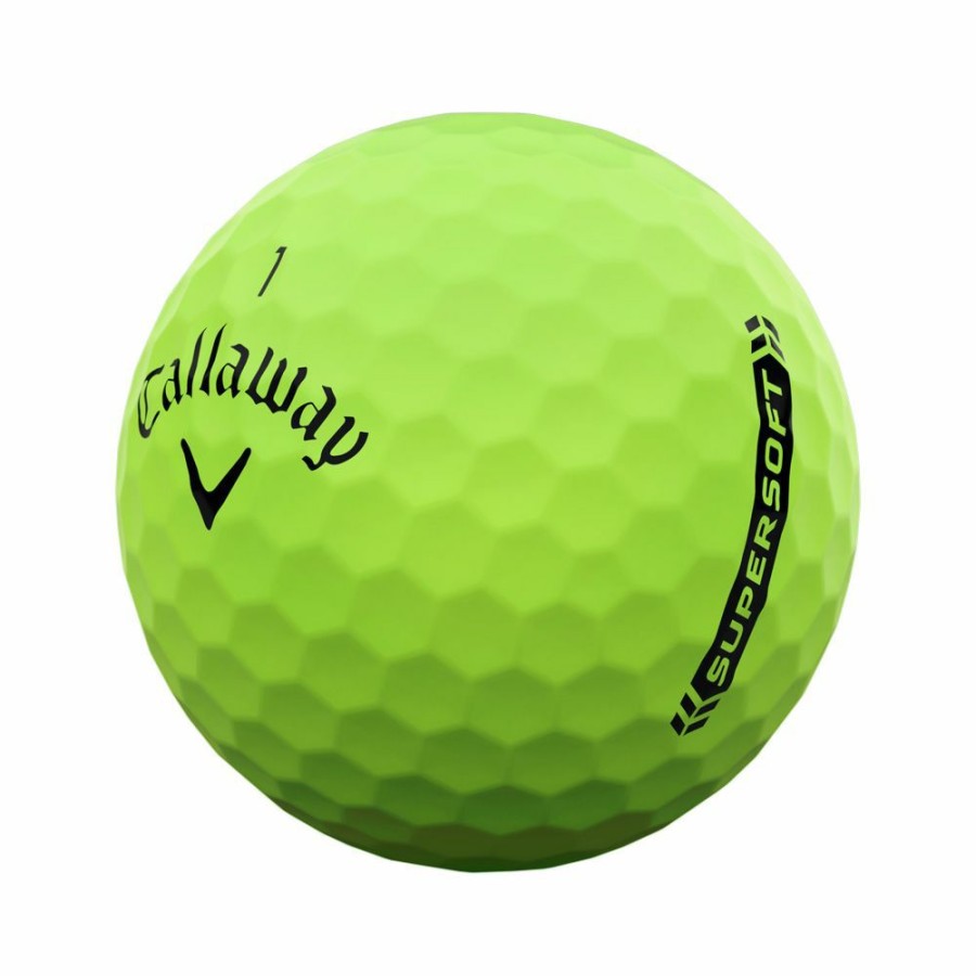 Golf Balls * | Callaway Supersoft 2023 Matte Green Golf Balls