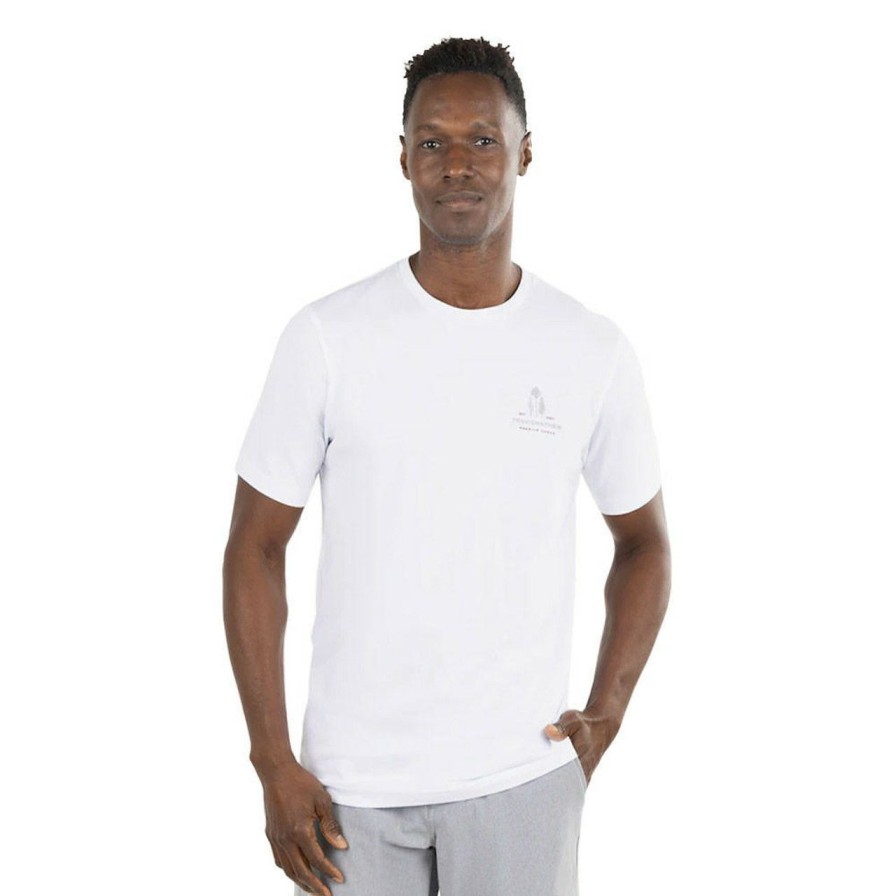 Apparel * | Travis Mathew Jupiter Tee White