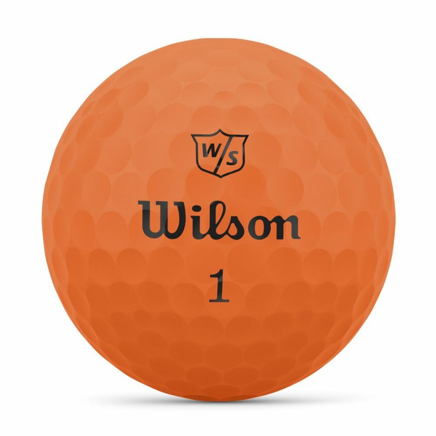 Golf Balls * | Wilson Staff Duo Soft Orange Golf Balls