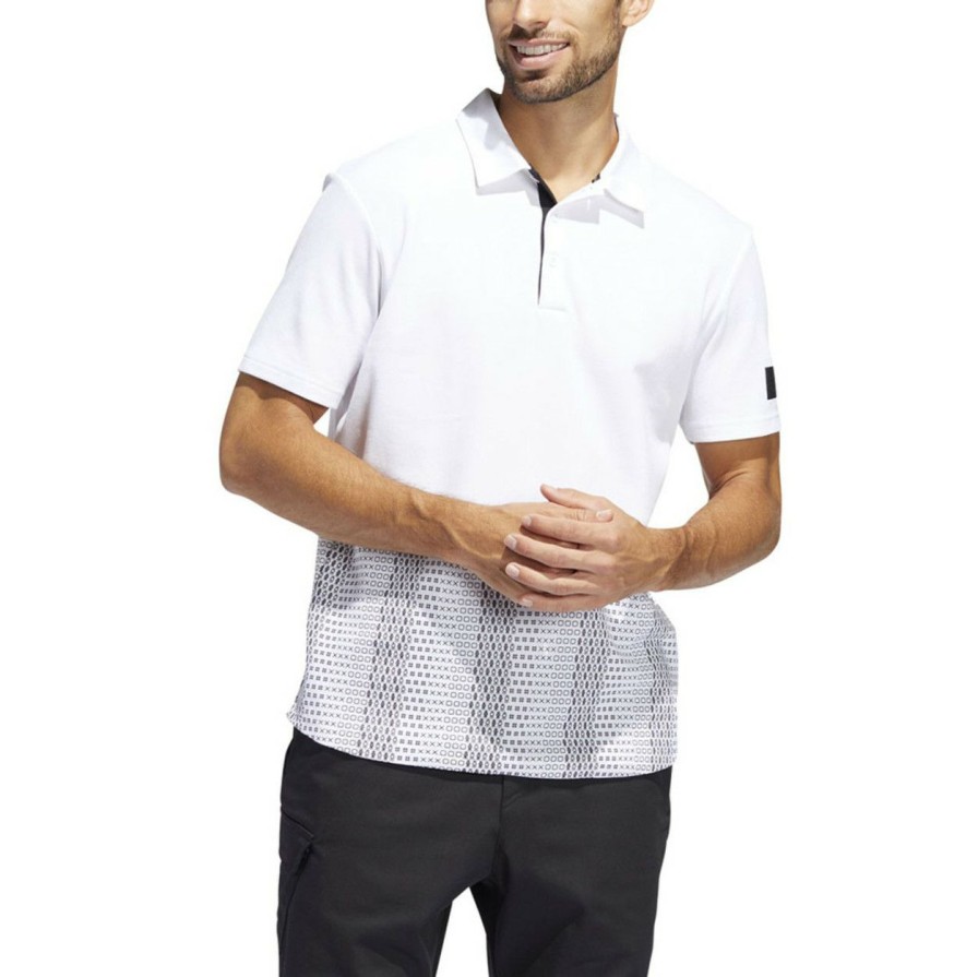 Apparel * | Adidas Adicross Novelty Print Polo