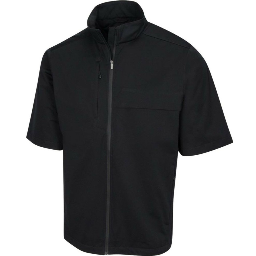 Apparel * | Greg Norman Weatherknit Waterproof Short Sleeve Rain Jacket