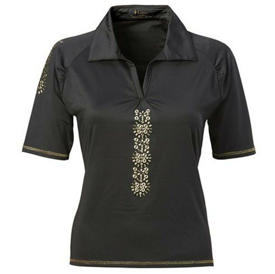 Apparel * | Nancy Lopez Attract Short Sleeve Polo