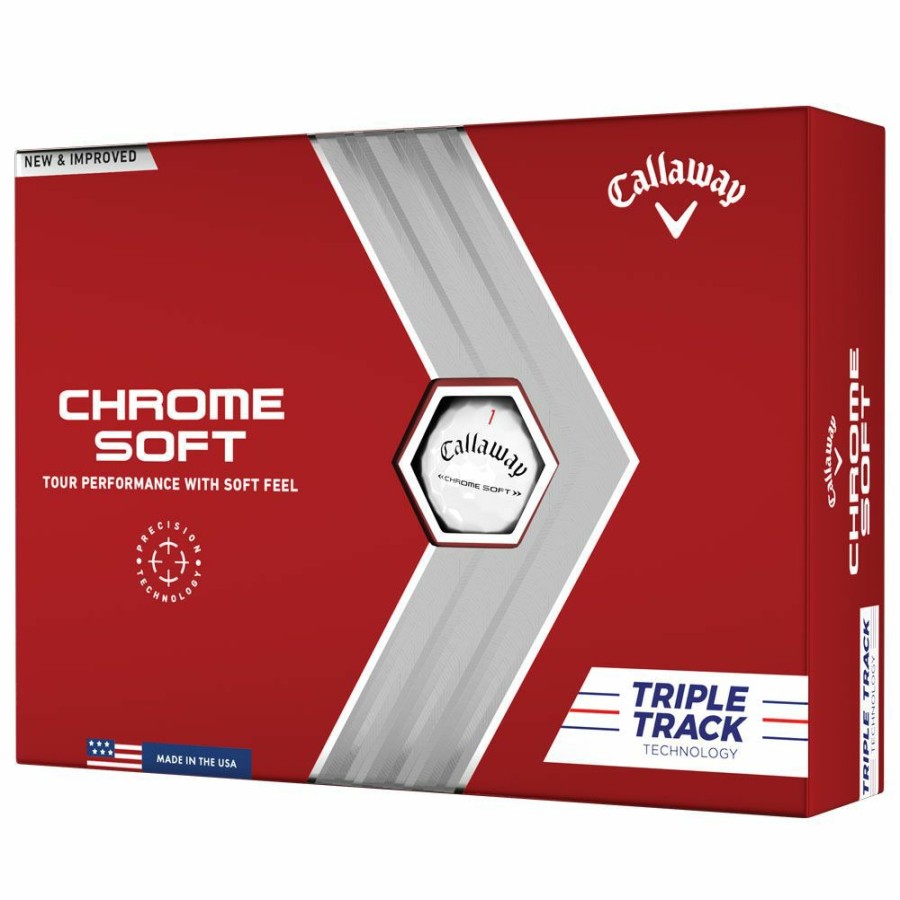 Golf Balls * | Callaway Chrome Soft 2022 Triple Track Golf Balls