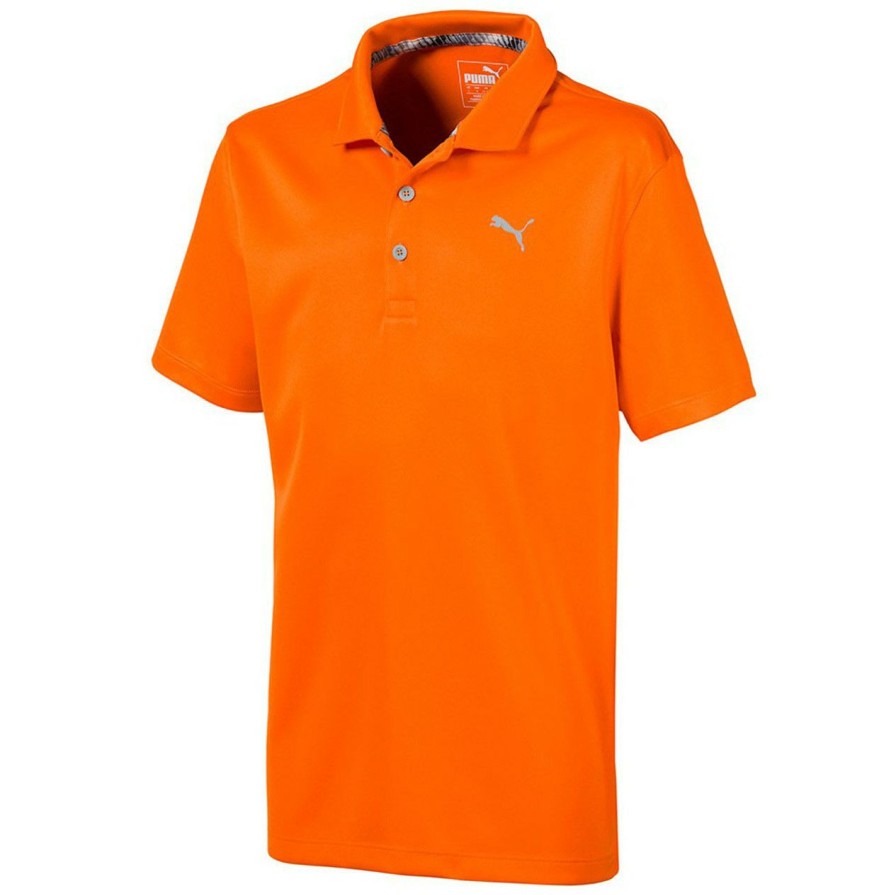 Apparel * | Puma Junior Boys Essential Polo