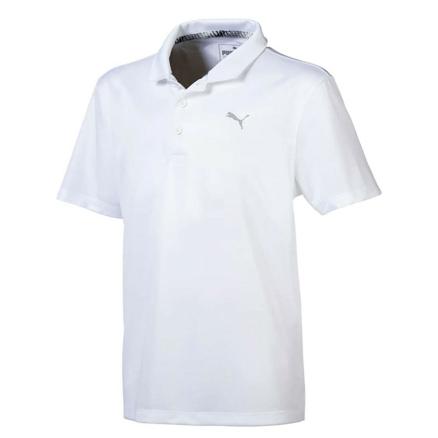 Apparel * | Puma Junior Boys Essential Polo