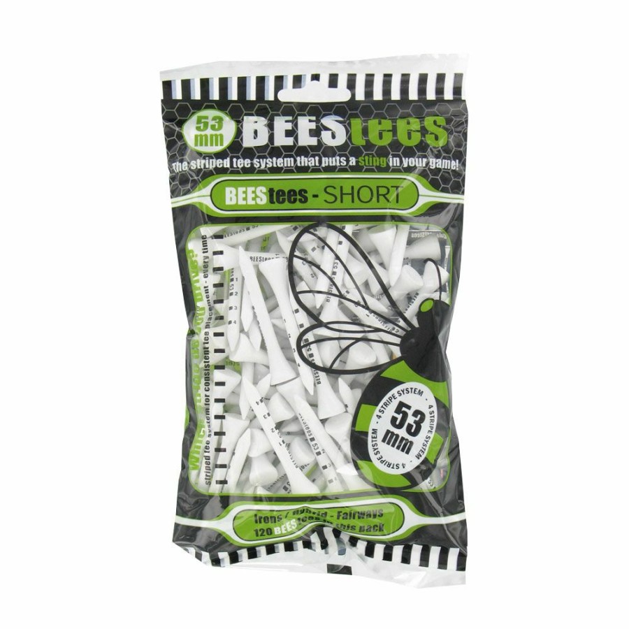 Golf Accessories * | Beestees 53Mm Golf Tees 120 Pack