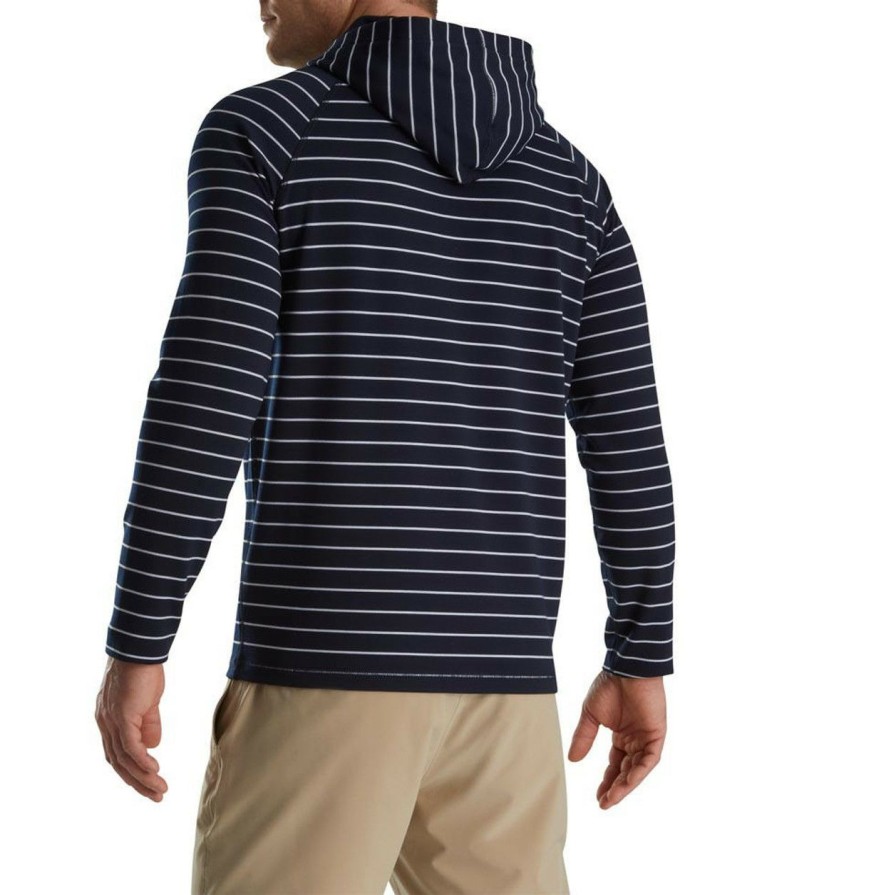 Apparel * | Footjoy Striped Hoodie