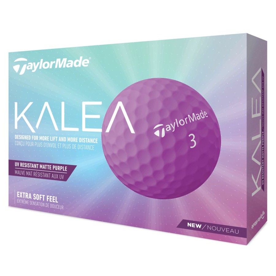 Golf Balls * | Taylormade Kalea 2022 Matte Purple Ladies Golf Balls