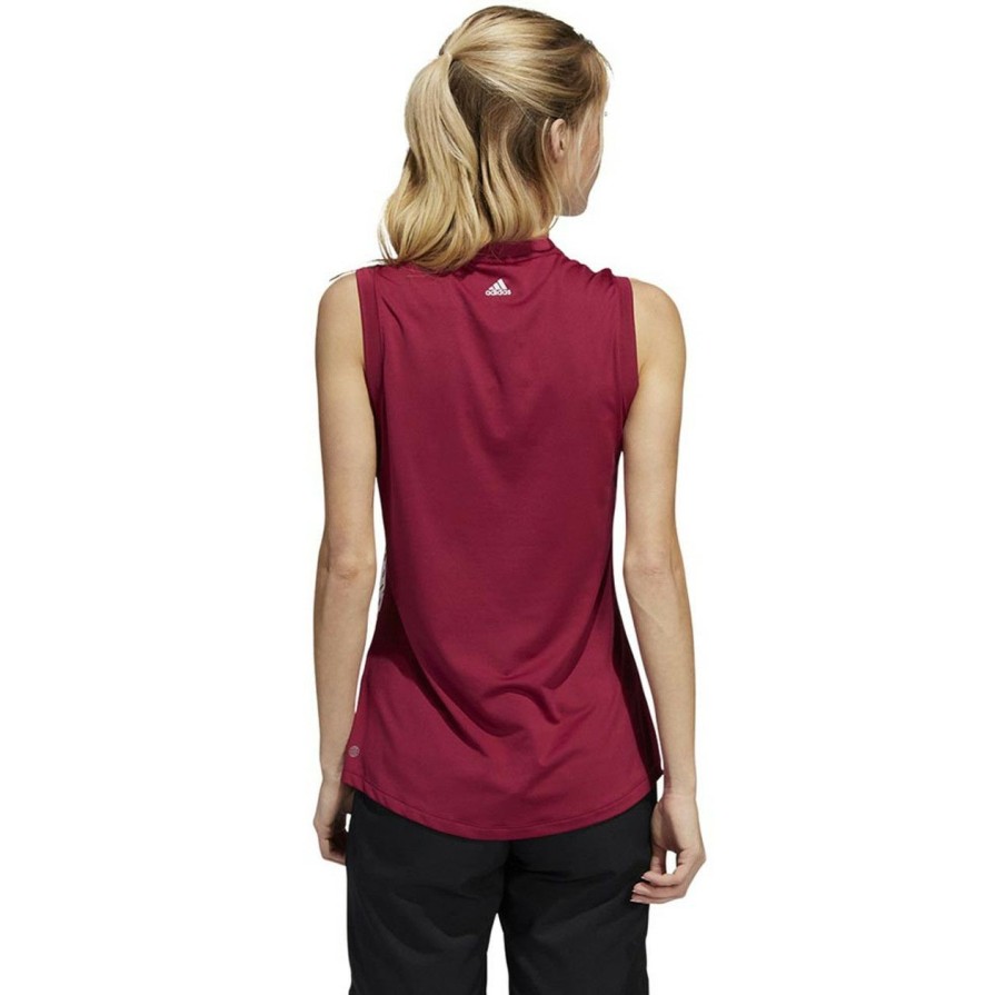 Apparel * | Adidas Women'S Gradient Sleeveless Polo