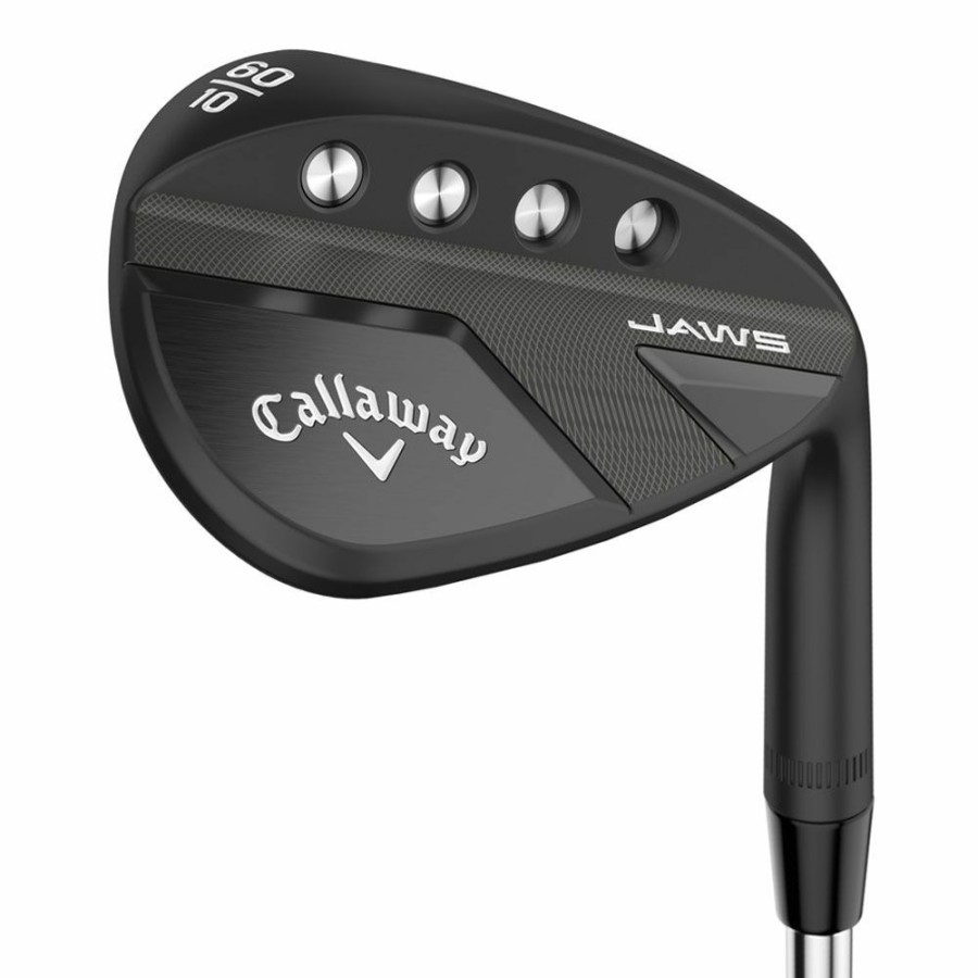 Golf Clubs * | Callaway Jaws Full Toe Raw Black Golf Wedge