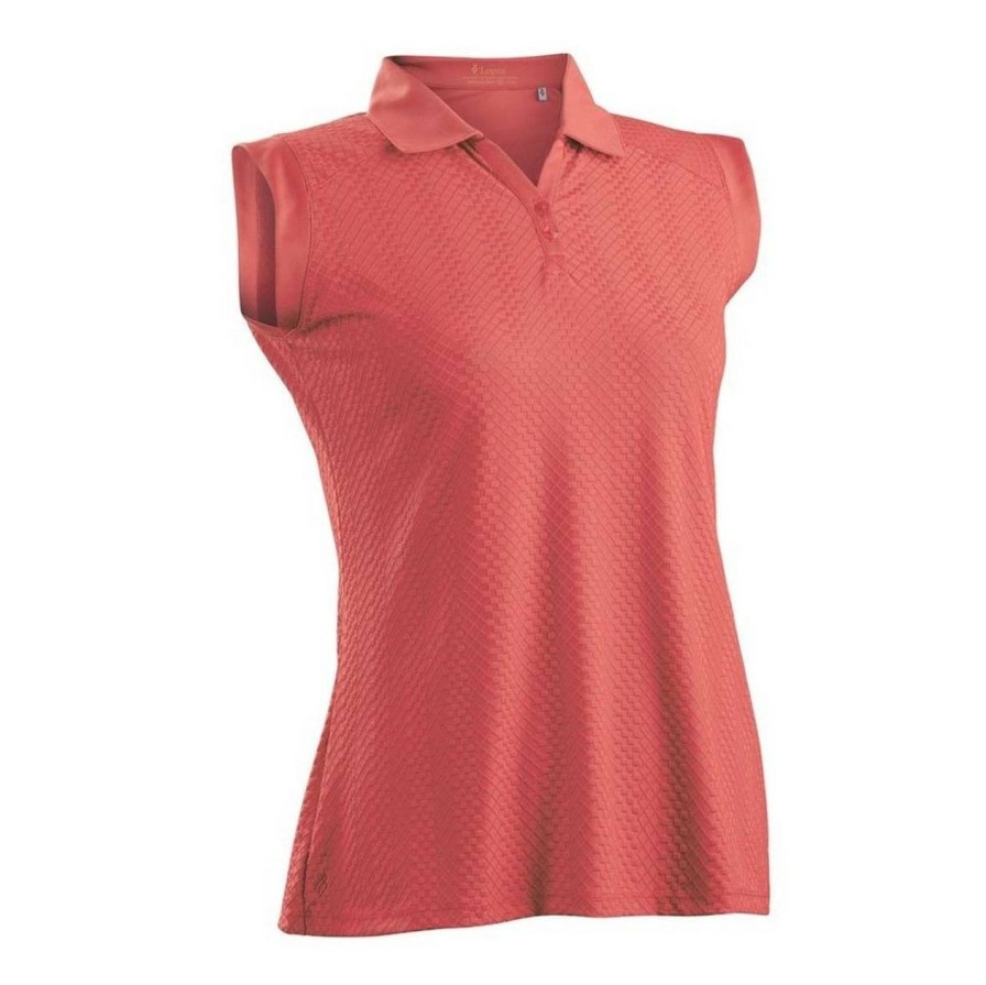 Apparel * | Nancy Lopez Grace Sleeveless Polo