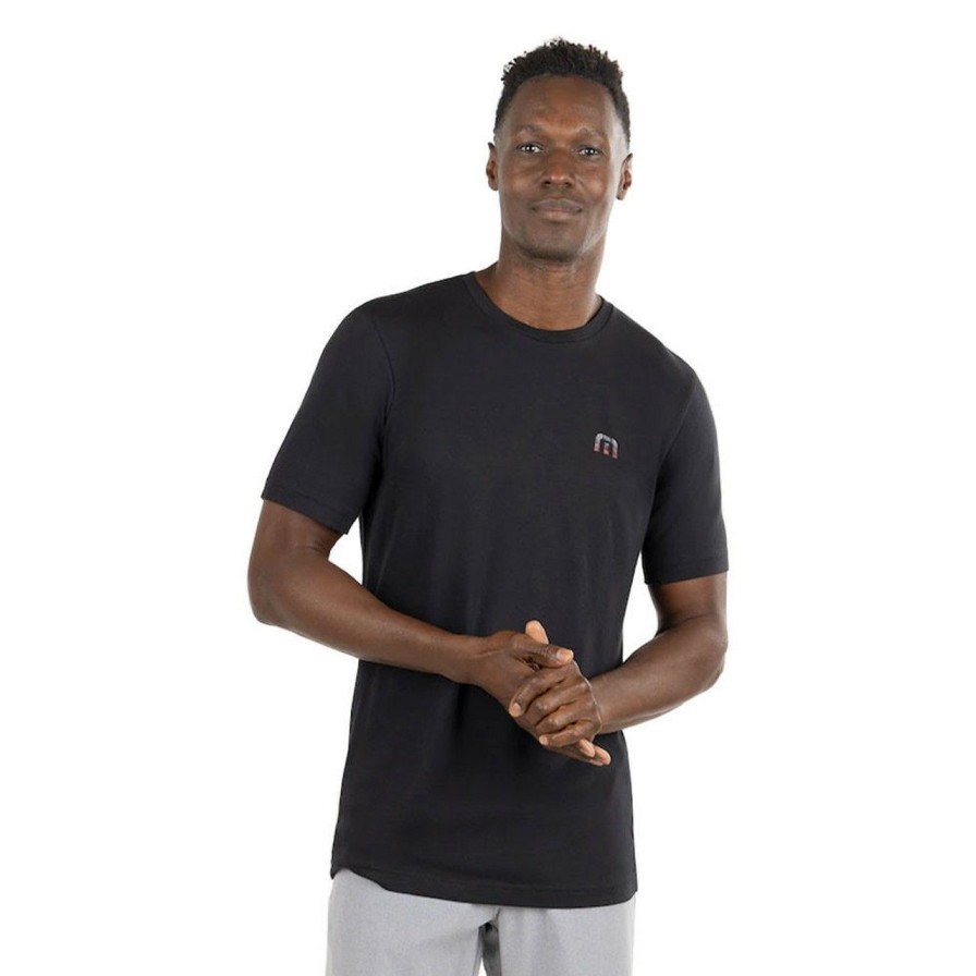 Apparel * | Travis Mathew Pure Comedy Tee Black