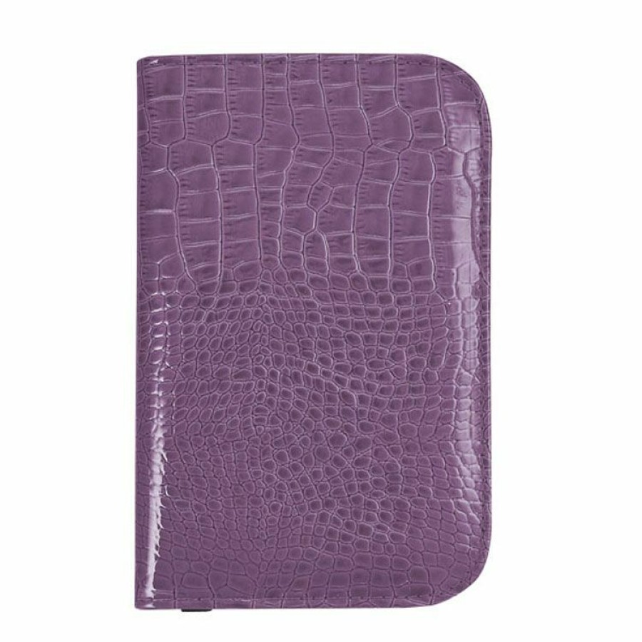 Golf Accessories * | Surprizeshop Ladies Croc Effect Golf Scorecard Holder