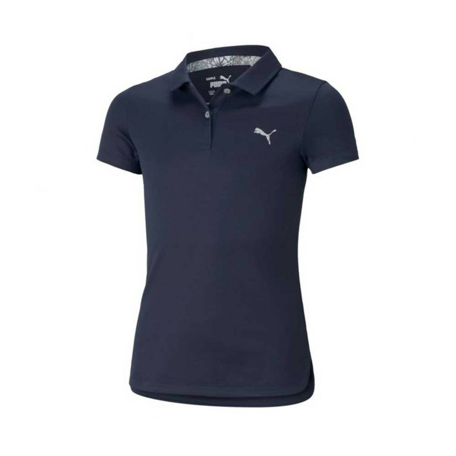 Apparel * | Puma Junior Girls Essential Polo