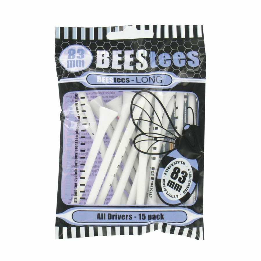 Golf Accessories * | Beestees 83Mm Golf Tees 15 Pack