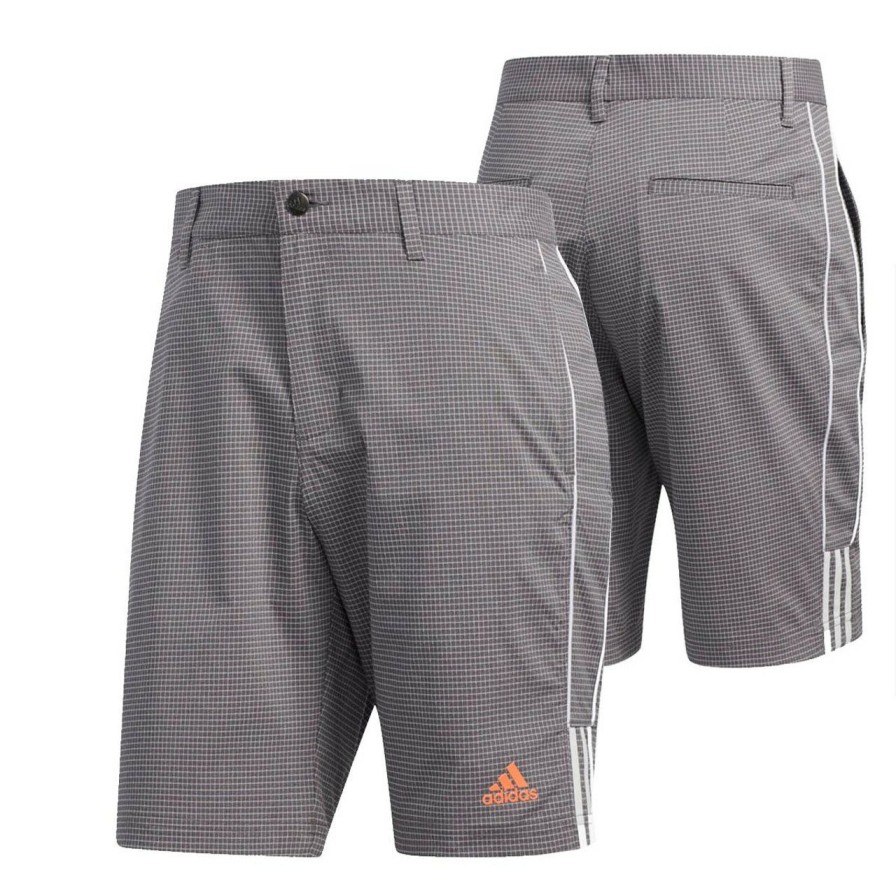 Apparel * | Adidas 3-Stripes Woven Shorts Grey Five