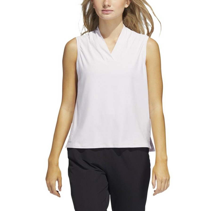 Apparel * | Adidas Women'S Go-To Sleeveless Polo