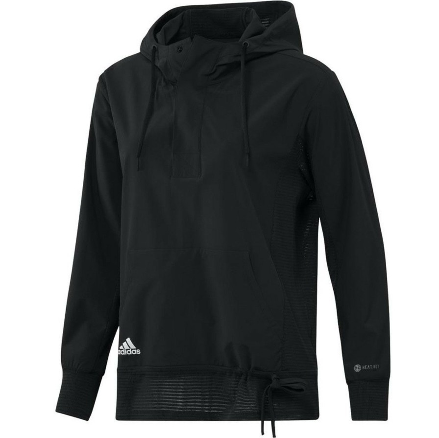 Apparel * | Adidas Women'S Heat.Rdy 1/4 Zip Hoodie Black