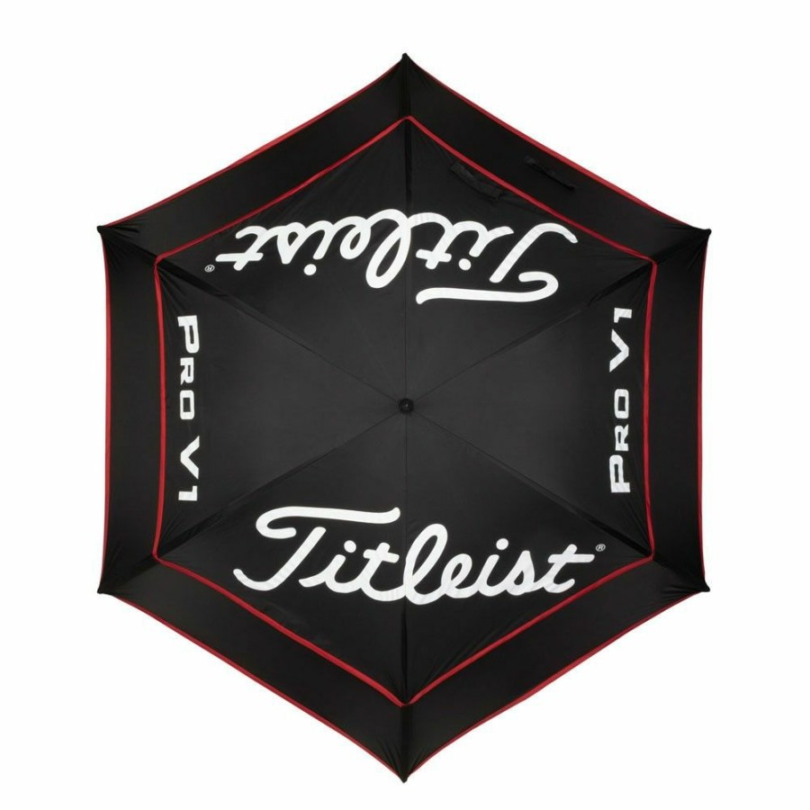 Golf Accessories * | Titleist Tour Double Canopy Golf Umbrella