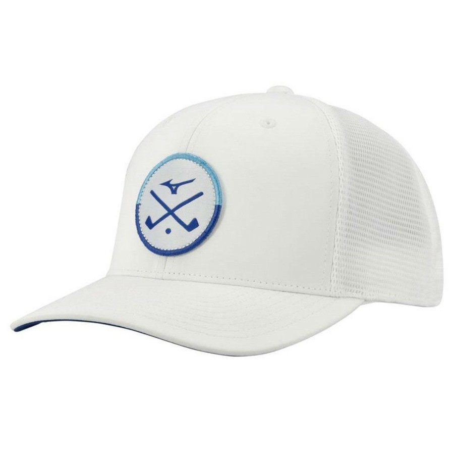 Apparel * | Mizuno Crossed Clubs Meshback Hat