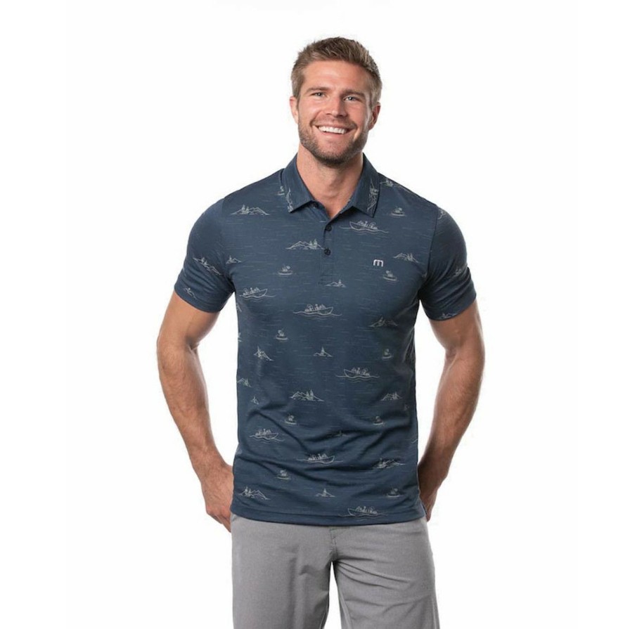 Apparel * | Travis Mathew Fun And Games Polo Insignia