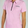 Apparel * | Jofit Grosgrain Ribbon Pocket Polo Bloom